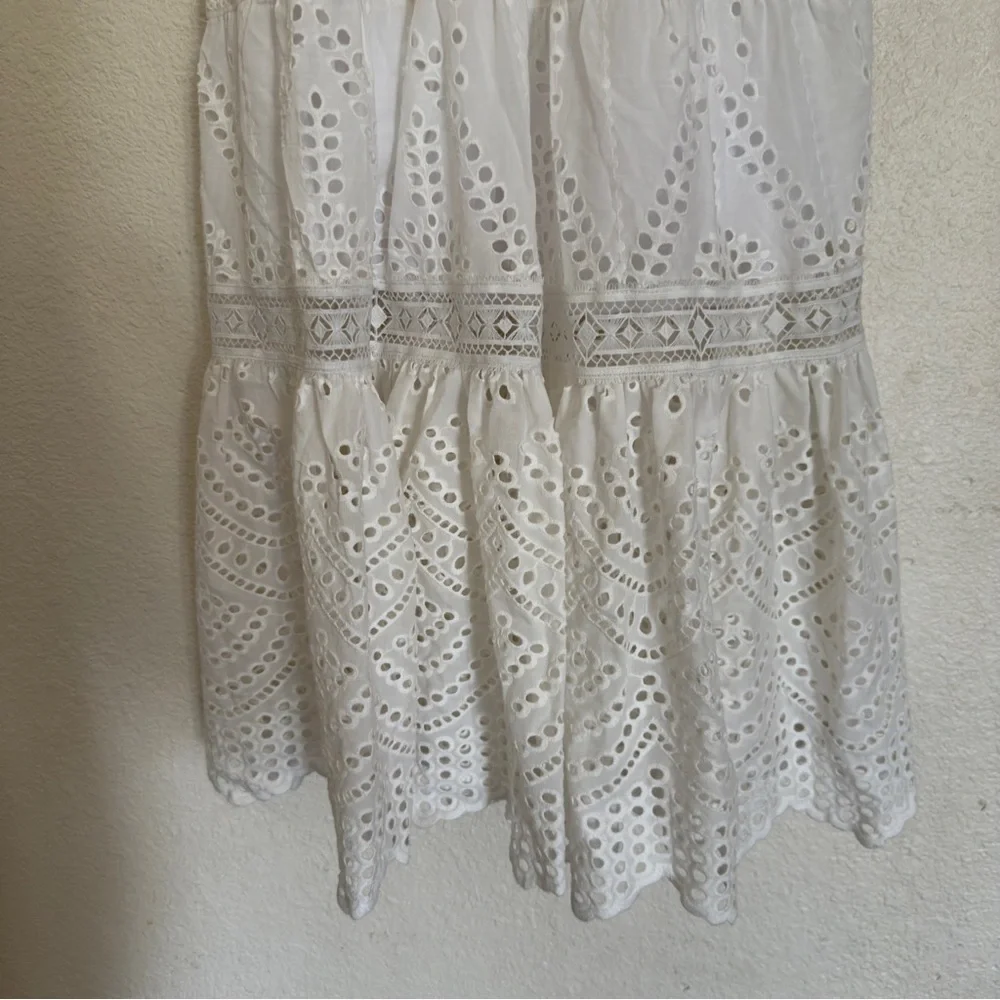 NWT Misa Los Angeles Eyelet Embroidered Allegra  Dress. - Picture 6 of 13